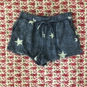 star pajama shorts